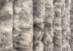 Cattail Fly Curtain Mottled Grey-White